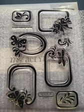 Close to My Heart C1224 FLUTTERING FRAMES My Acrylix Acrylic Stamps