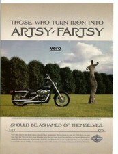 print ad HARLEY DAVIDSON motorcycle FXDBI DYNA Street Bob vtg page clipping