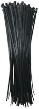  100 Black Releasable 14" Inch Nylon Cable Wire Wrap Zip Ties 50 LBS - USA MADE