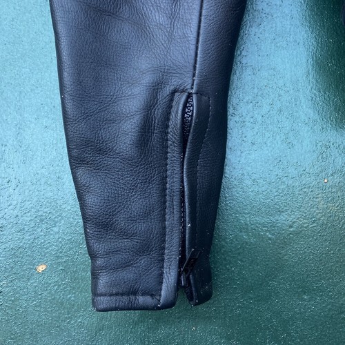Belstaff Vintage Leather Motorcycle Jacket Womens S/M With Armour Padding Black - Picture 18 of 21