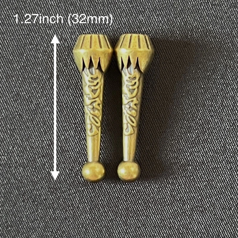 Collar de Boda Occidental Corbata Bolo Patrón Hoja Bronce Piedra Oro Natural Foto 4 de 4