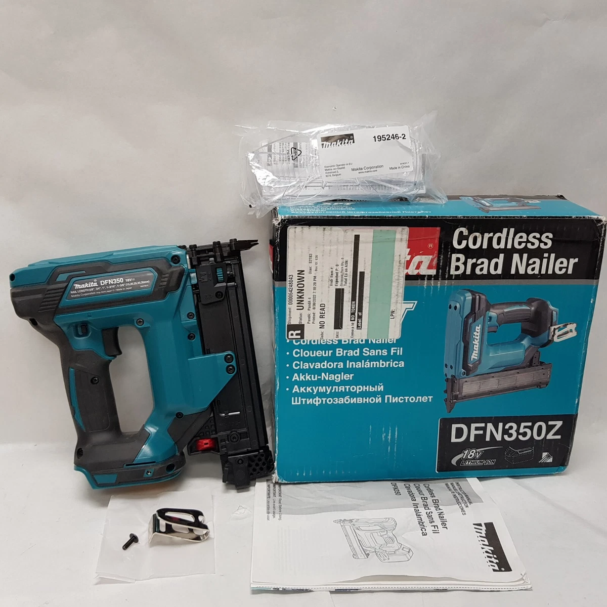 Makita 18 gauge sale brad nailer cordless