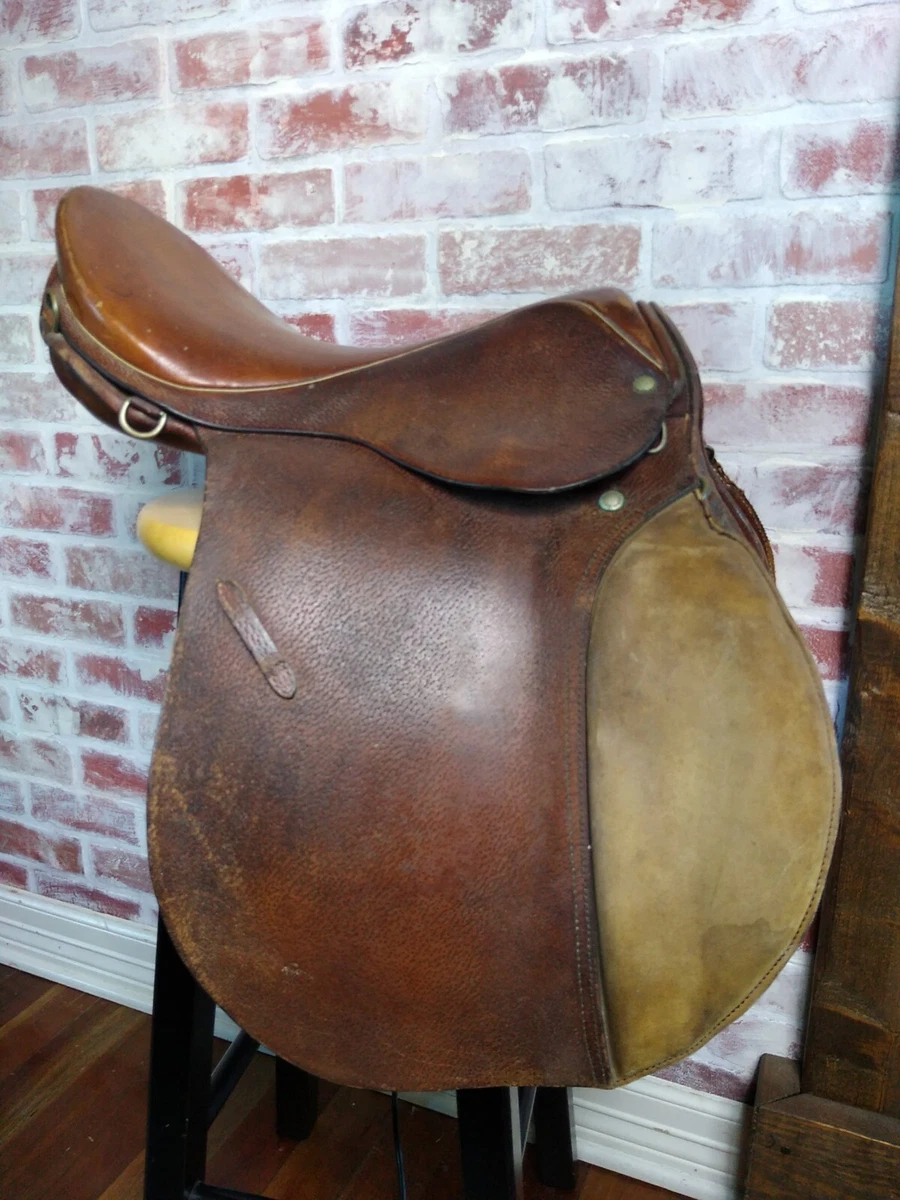 Johs Stubben Krefeld 1894 English Jumping Saddle Made in Germany
