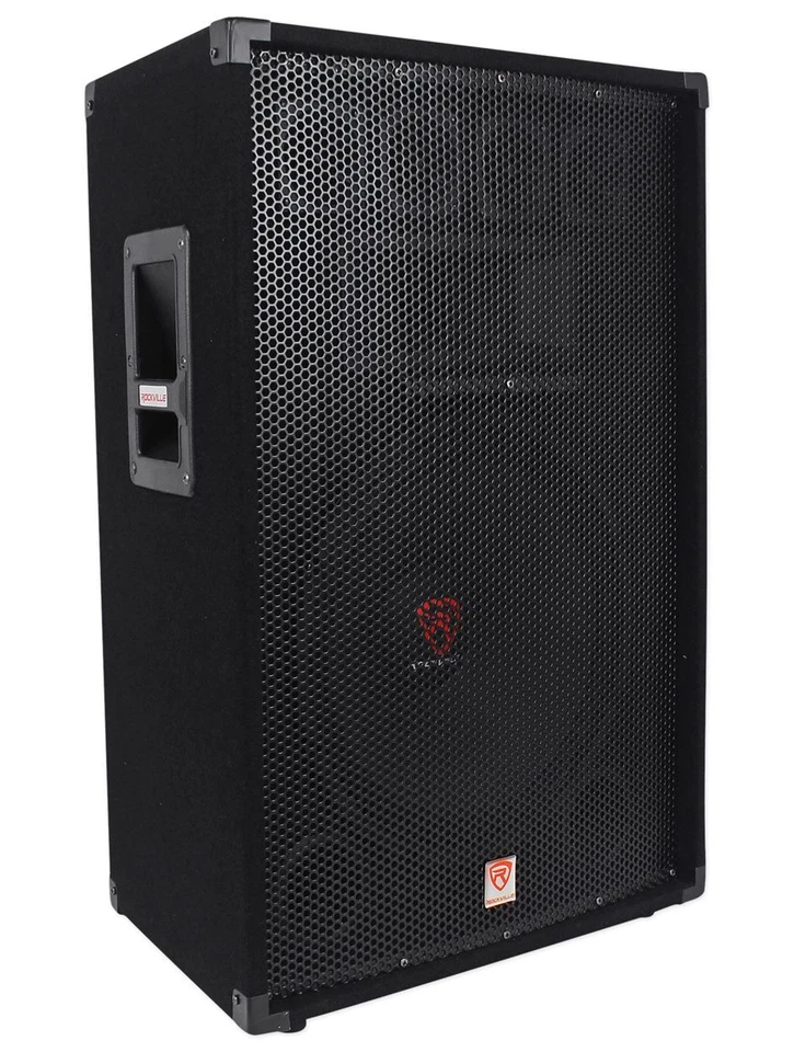 Rockville RSG15 15” 3-Way 1500 Watt 8-Ohm Passive DJ/Pro Audio PA Speaker