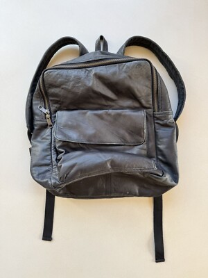 Birkmond Rick Style Black Leather Opium Backpack | eBay