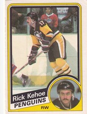 1984-85 O-Pee-Chee #177 Rick Kehoe Pittsburgh Penguins Yes 4 Free Mystery Cards