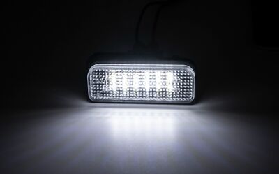 2x White LED CANBus License Plate Lights For Tesla Model S (2012-2016) - Error Free