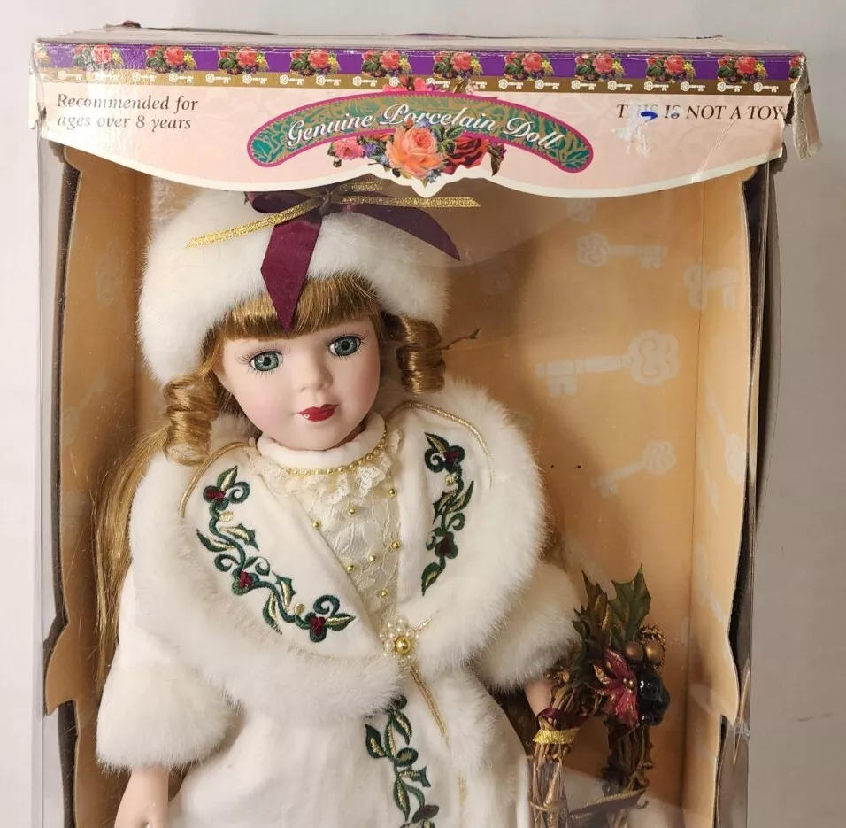Brass key porcelain dolls victorian sales collection 1998
