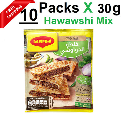 10Packs 30g each Maggi Delicious Hawawshi Mix Easy to make, Free & Fast Shipping