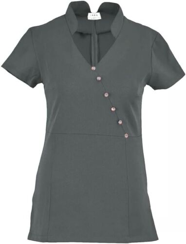 Women's Tunic Beauty Hairdressing SPA Beautician Therapist Massage Salon Uniform - Picture 7 of 13