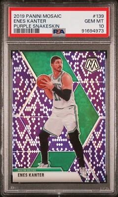 超希少 RC】2019-20 Panini Mosaic Purple Gold Snakeskin Prizm Coby