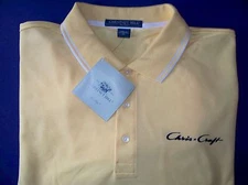 Chris Craft Boats Screen Printed Dri-Fast Chestnut Hill Pique Polo Golf  
