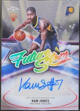 2025-26 Topps Chrome - Future Stars Autographs #FS-KAM Kam Jones Basketball NM