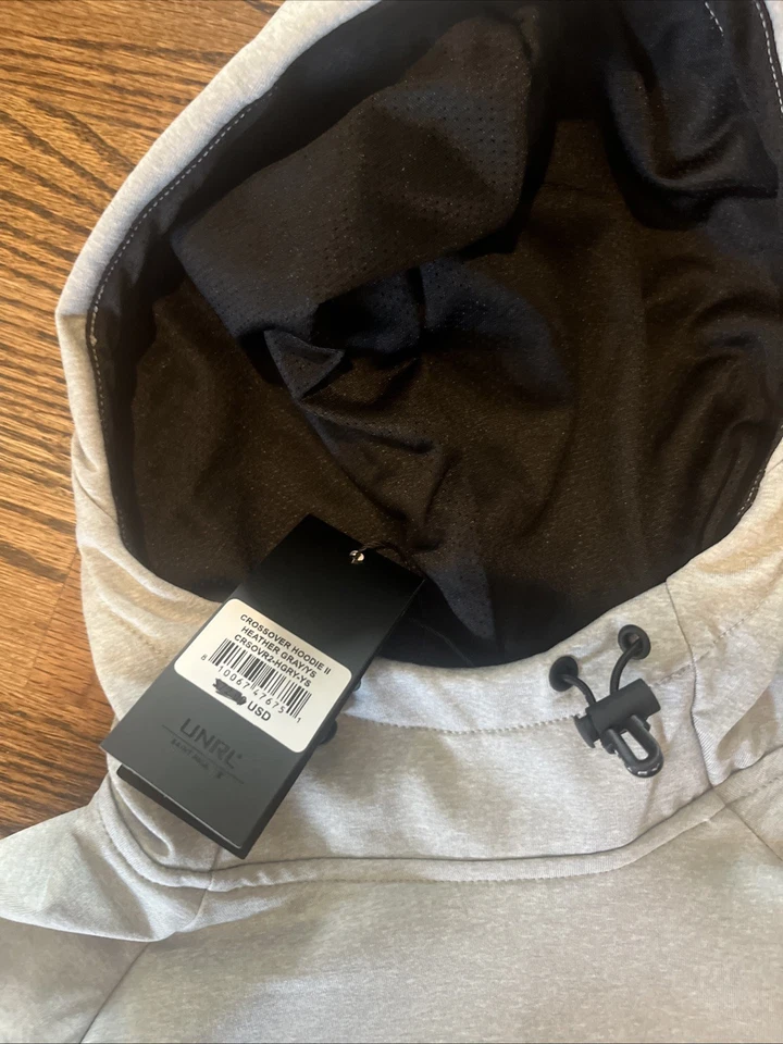 Under Armour Crossover II Hoodie Light Grey Youth Small - Image 2 of 4