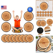 Nuanchu 12 Pcs Kids Carpet Circle Seats For Classroom 16 Inch Round Floor Mat