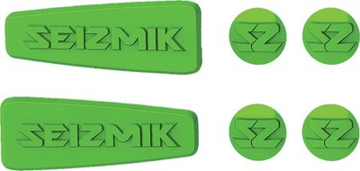 Seizmik 18076 Color Accents for Pursuit Side Mirrors, Green