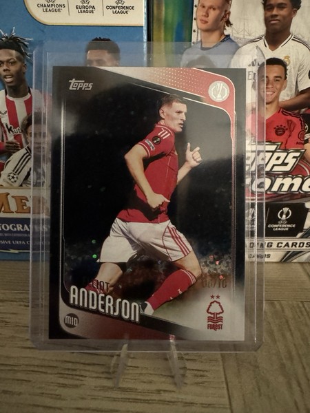 Elliot Anderson Nottingham Forest Topps UEL 25/26 - 06/10