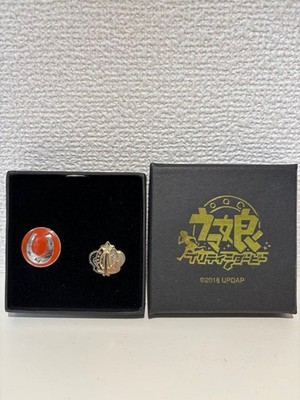 Trainer Proof Pin Badge 2pc Set Uma Musume Pretty Derby 2nd Used