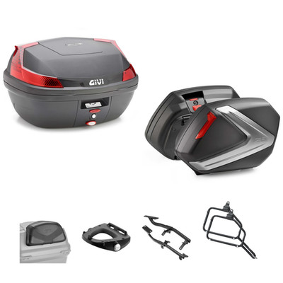 Kit GIVI B47NML Panniers V37N Side Bags for MT07A TRACER (RM141) 2016-2018