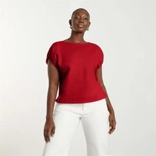 everlane SIZE S SMALL drawstring tie tunic top 100% linen