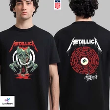 Metallica M72 World Tour 2025 2026 I’m Creeping Death Creeping Tour T-Shirt
