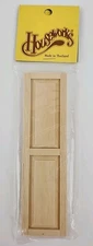 Vtg. Houseworks Dollhouse Miniature Shutters 2 Pair 1:12 Scale 1999 NIP 