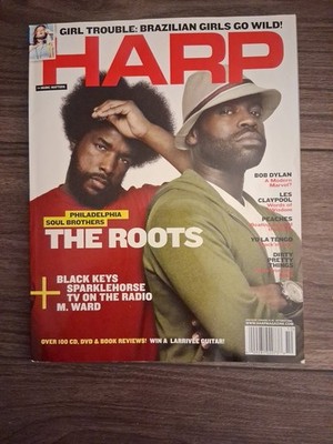 The Roots RARE Lot Of 8 HARP Music Magazine 2006 Case Grohl Petty Mars Volta