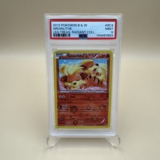 Growlithe RC4/RC25 Legendary Treasures: Radiant Collection Holo