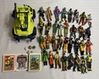 33 Vintage 80s GI Joe Loose  Figure Lot With Vehicle