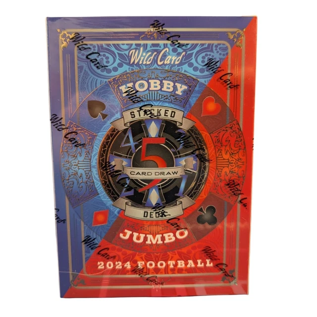 2024 Wild Card Football 5 Card Draw Stacked Deck  **RIP & SHIP** LIVE ON STREAM