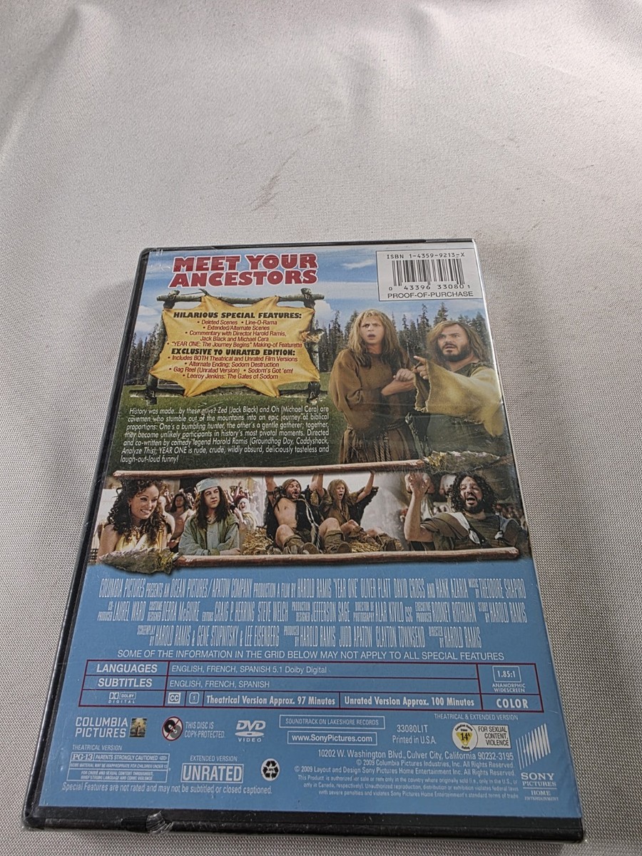 Year One (DVD, 2009, Unrated) for sale online | eBay