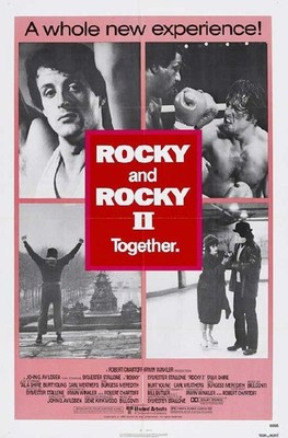 Filmplakat Rocky and Rocky II (69 x 102 cm)