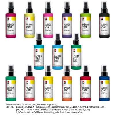 Marabu FASHION SPRAY - Textilsprühfarbe, 100ml-Flasche