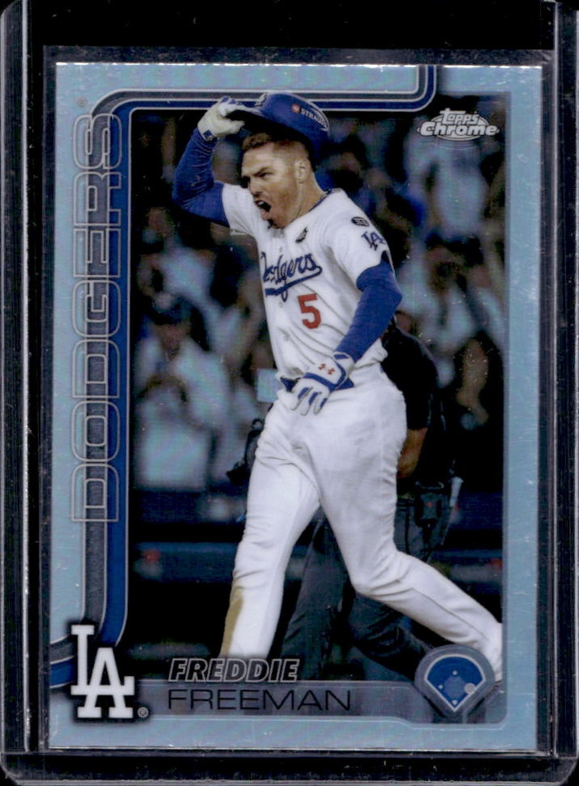 2025 Topps Chrome Freddie Freeman Image Variation #23 Dodgers