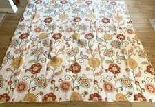 Levtex Full Queen Size Quilt Ashbury Spring Floral Paisley Cottage Farmhouse