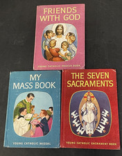 Young Cathoic Books-Set of 3-Friends With God, My Mass Book, The Seven Sacrament