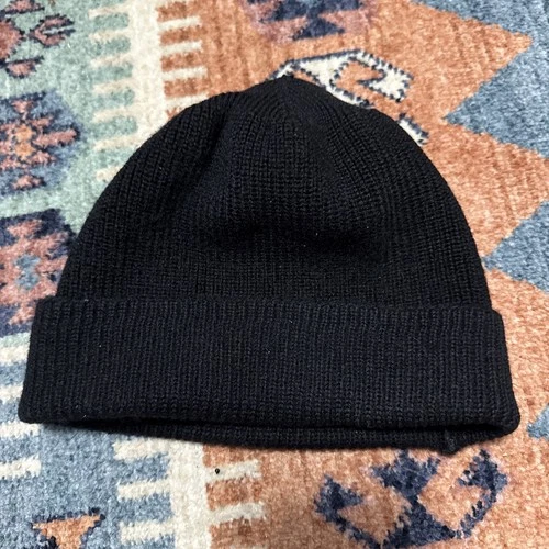 Vintage 1940s WW2 US Navy Wool Dark Navy Blue  Watch Cap Military USA!