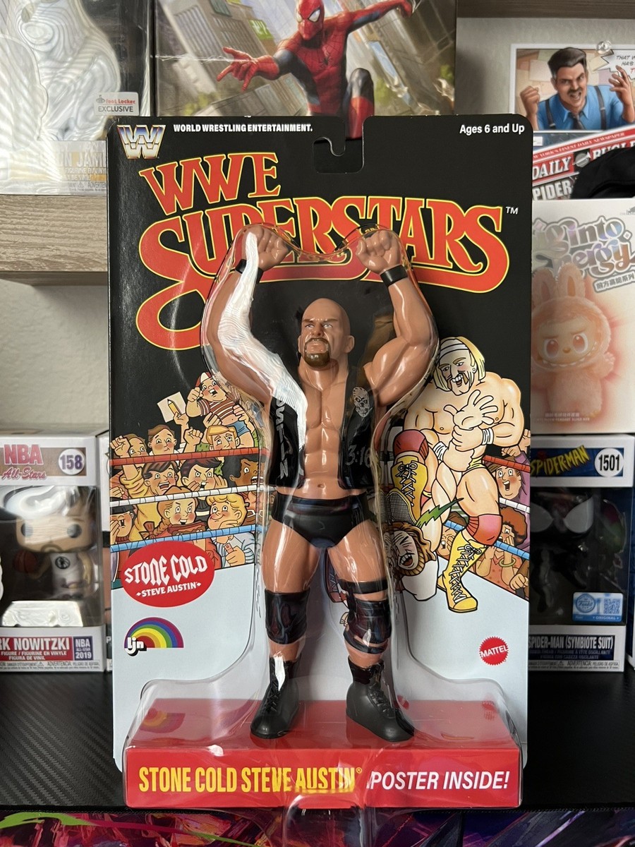 WWE Superstars LJN Series 2 Stone Cold Steve Austin Black Card