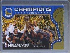 2017-18 Panini NBA Hoops Champions Golden State Warriors #1 y8a