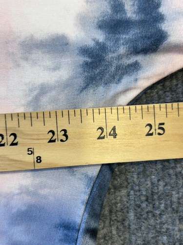 Nuevo con etiquetas Top Taller 1X Rosa Azul Tie Dye Relajado Suave - Imagen 6 de 9