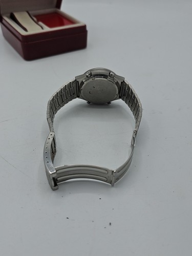 Seiko 7A38-701B Vulcan QUARTZ 1983 YELLOW Chronograph RARE PERFECT - Picture 5 of 10