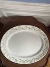 Vintages T. Goode and Company 19 1/2 Platter Green Flower/Floral Ribbon border  — photo 2