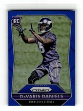 DaVaris Daniels 2015 Panini Prizm #222 Rookie Minnesota Vikings Blue Prizm RC