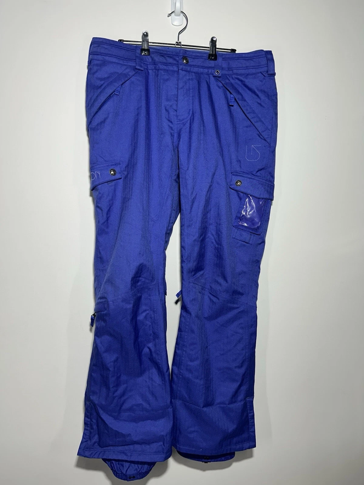 Burton Dry Ride Cool Flavors Fly Snow Pants Women's Size L Purple