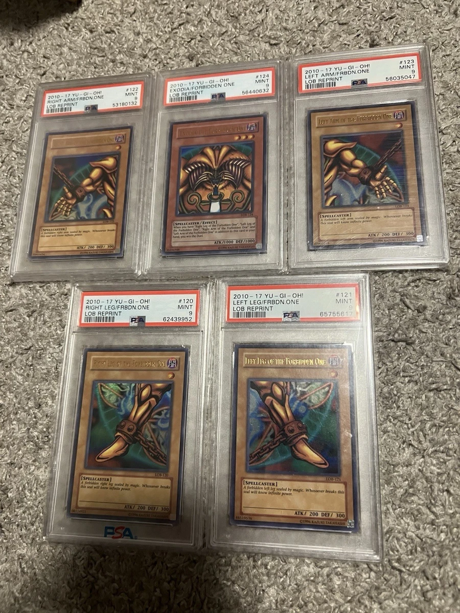 Exodia Yu-Gi-Oh! TCG Professional Sports Authenticator (PSA) Ultra