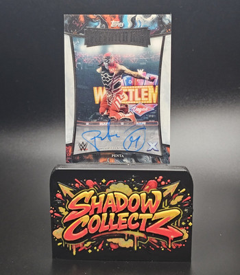 2025 Topps Exalted WWE Elevated Ink Auto Penta #ELI-PEN RAW Wrestling