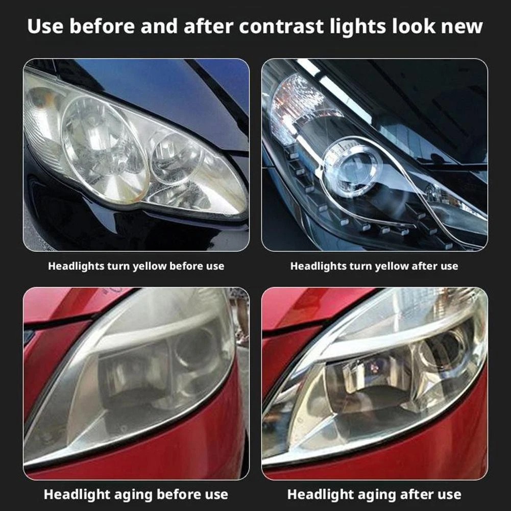 Automotive Headlamp Restoration Fluid Oxidized, Headlight Refurbishment Polish