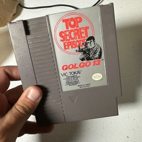 VINTAGE Golgo 13 Top Secret Episode NES Nintendo Game Case Authentic Original