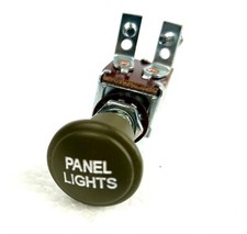 Willys Mb Ford Gpw Panel Lights Switch A-1333 Metal Knob Wwii Jeep