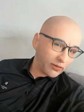 TRANSKIN Realistic Silicone Disguised Male Mask Full Adult Headwear for Cosplay